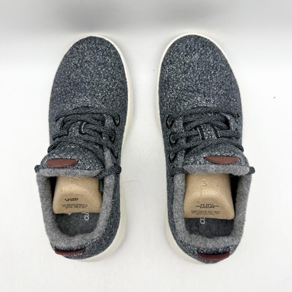 AllBirds Womens Wool Runner Mizzle Casual Sneakers US 5 Grey Water Repellent NIB - Picture 9 of 11